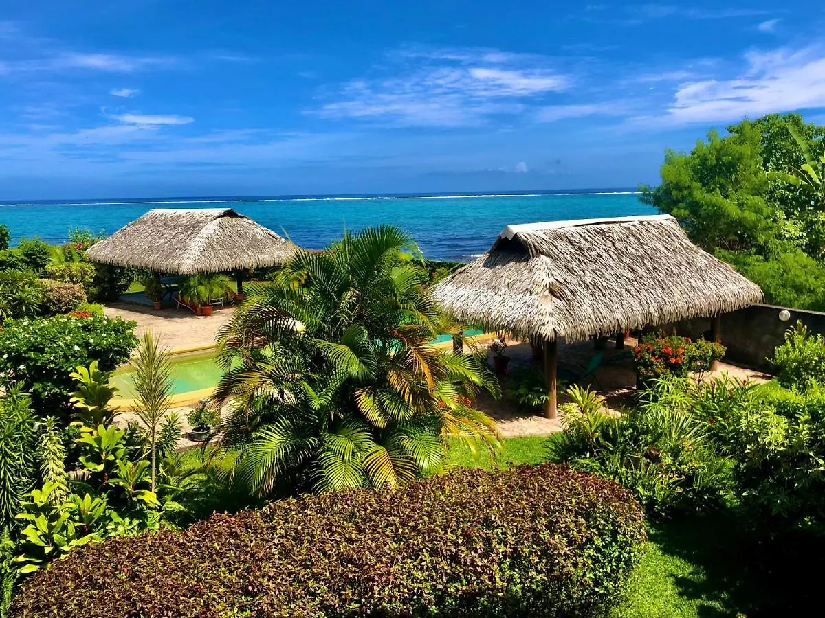 Superbe Bord De Mer, Acces Lagon Et Piscine Privee Paea