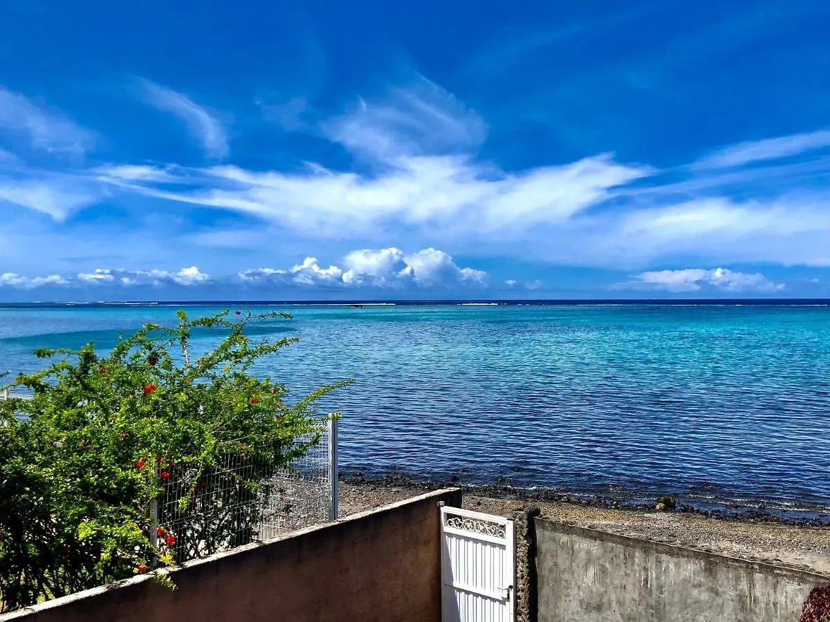 Superbe Bord De Mer, Acces Lagon Et Piscine Privee Paea